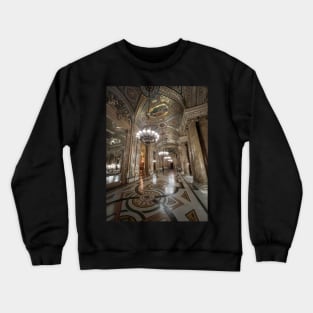 the avant-foyer of the Opéra Garnier Crewneck Sweatshirt